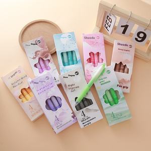 Stylo Gel Effaçable Noir 0,5 mm Haute Qualité, Idéal Étudiants, Plastique, 50 Pièces/Boîte, Logo Personnalisé, Utilisation Bureau & École, Écriture Claire, Design Attrayant - Product Image 1