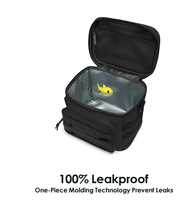 Boîte à lunch isolée étanche extérieure pour hommes et femmes pochette détachable pour bouteille sac à lunch de travail pour adultes