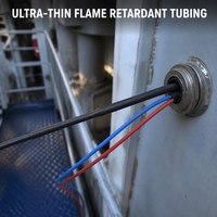 Tubo Termocontraíble Ultrafino Retardante de Llama, Contracción Rápida 2:1, para Aislamiento de Cables Automotrices y Electrónicos