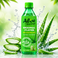 Bebida de Aloe Vera con Sabor a Frutas Tropicales, Bebida de Frutas Fresca, Natural, Refrescante y Saludable, Empaquetado en Caja para Venta al por Mayor