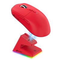 Souris de jeu sans fil légère Attack Shark X6, modèle triple, esports, rechargeable, RGB, souris de jeu sans fil pour ordinateur