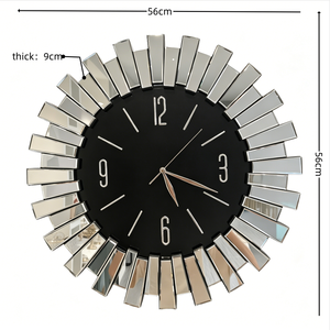 <span class=keywords><strong>Orologio</strong></span> <span class=keywords><strong>da</strong></span> <span class=keywords><strong>Parete</strong></span> di Lusso in Vetro <span class=keywords><strong>a</strong></span> <span class=keywords><strong>Specchio</strong></span> con Ingranaggi, Moderno <span class=keywords><strong>Orologio</strong></span> Scheletrato Silenzioso al Quarzo con Lancette, <span class=keywords><strong>Grande</strong></span> <span class=keywords><strong>Orologio</strong></span> Decorativo <span class=keywords><strong>da</strong></span> <span class=keywords><strong>Parete</strong></span> per Soggiorno e Casa - Product Image 6