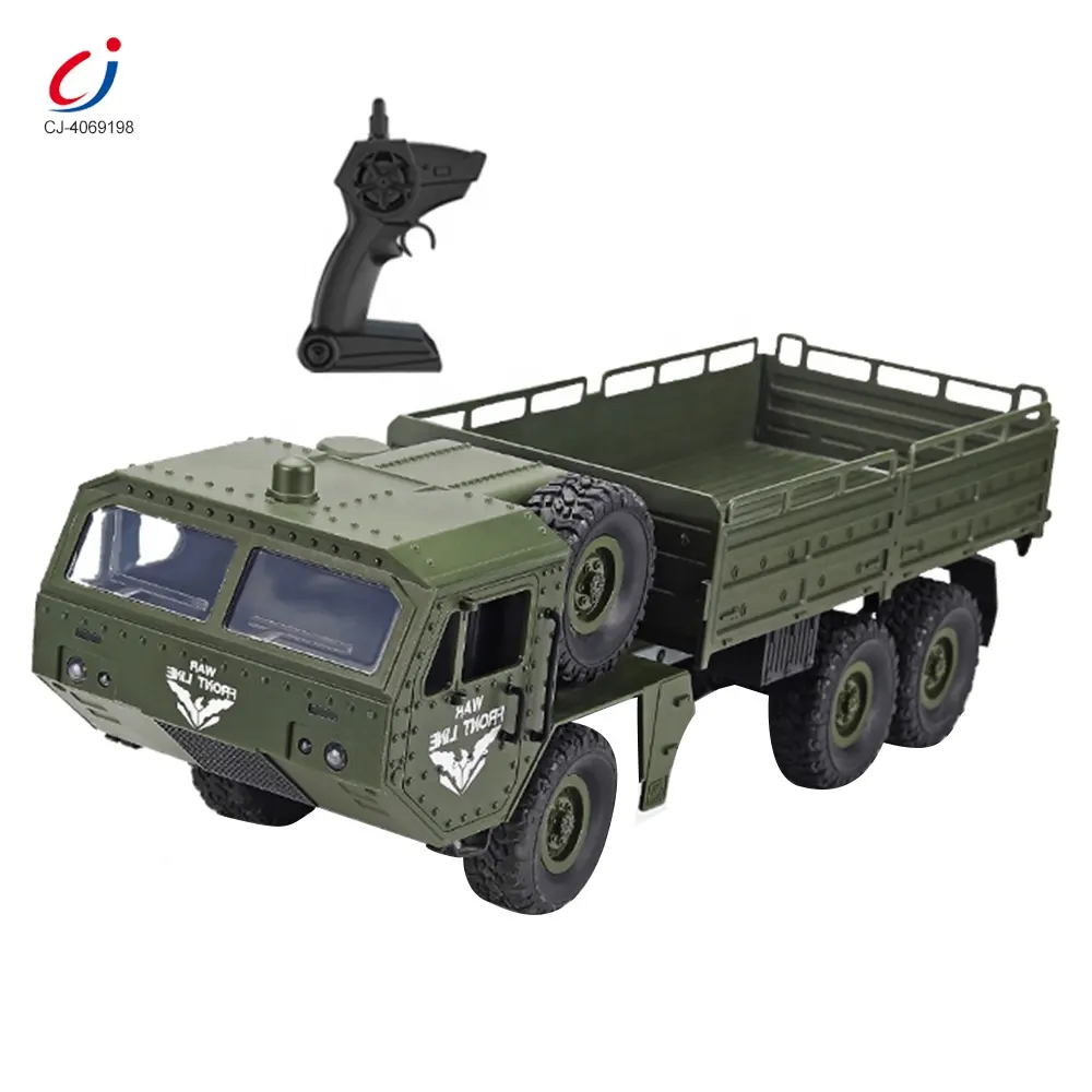 1 16 échelle modèle de simulation l'armée hors route véhicules militaires jouet rc camion 6x6