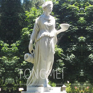 Estatua de Mármol de Tamaño Real de Herbie, una Diosa de la Mitología Griega, Diseño Europeo Escandinavo Independiente, de Tongmei - Product Image 4