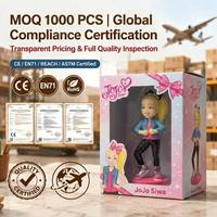 迪华定制酷女孩时尚乙烯基公仔 OEM 原创设计 PVC ABS 收藏玩具可动人偶
