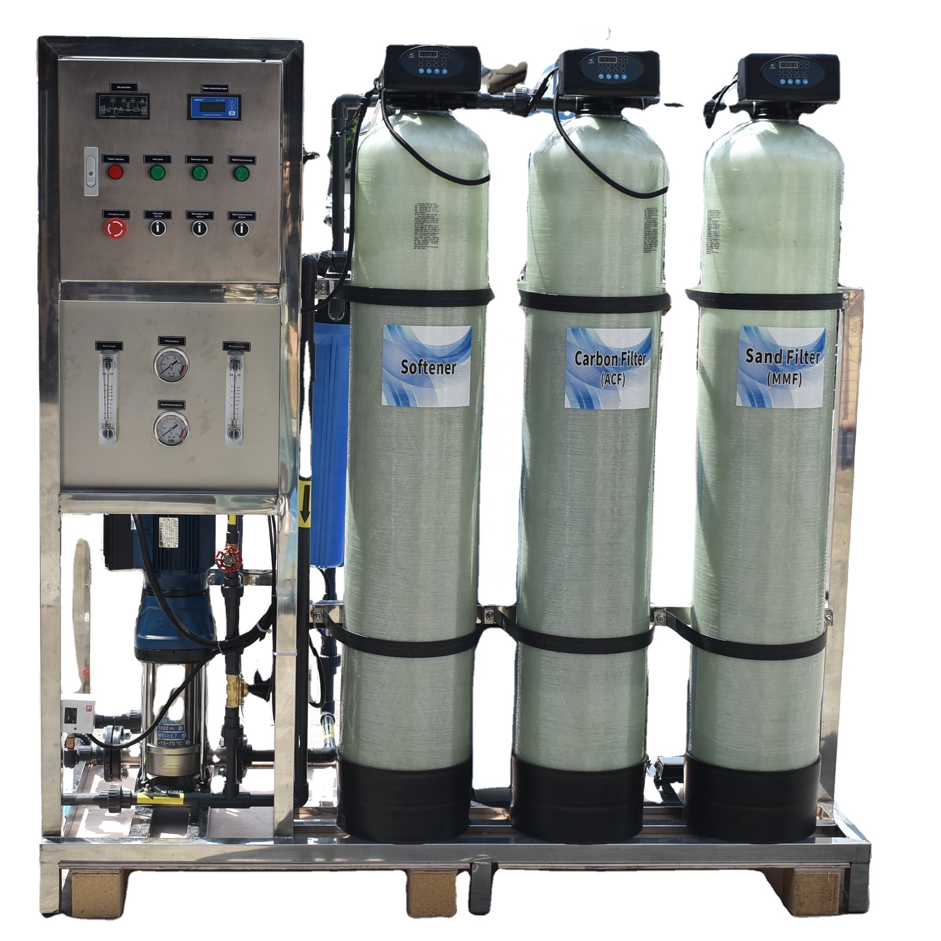 Лазерная гравировка машины цена для лучший промышленный 250LPH фильтр очиститель воды соленая снегоуборочные машины обратного осмоса