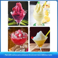 Poudre de smoothie blanche originale OEM Dunhuang 1kg, ingrédients pour thé au lait perlé et glace pilée, poudre de glace pour boissons fraîches d'été
