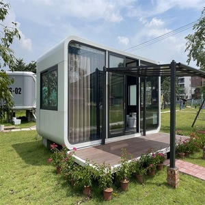 Đa Chức Năng Ngoài Trời Của Apple Cabin Cho RV Du Khách Thép Nhà Di Động Với Lực Kéo Không Gian Viên Nang Cho Nhà Sống & Du Lịch - Product Image 2