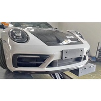Hochwertiger Trockener Kohlefaser-Frontsplitter im OEM-Stil, Passend für Porsche 992 Carrera