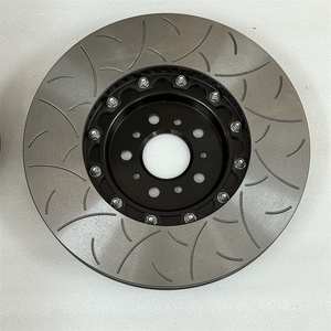 355*32mm 350*20mm Rotors Slot Front and Rear for Q50 with Akebono System - Product Image 6