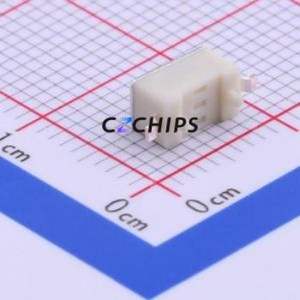 TSA363G43D-250 Tactile Switch SMD,6x3.5mm Switch Single Pole Single Throw Rectangle Button 2.5N Vertical Mount - Product Image 2