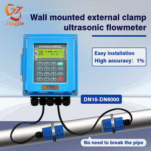 Jingjie TUF-2000B thông minh di động siêu âm đo lưu lượng cảm biến tùy chỉnh OEM LCD hiển thị chất lỏng nước dầu lưu lượng kế kẹp - Product Image 4