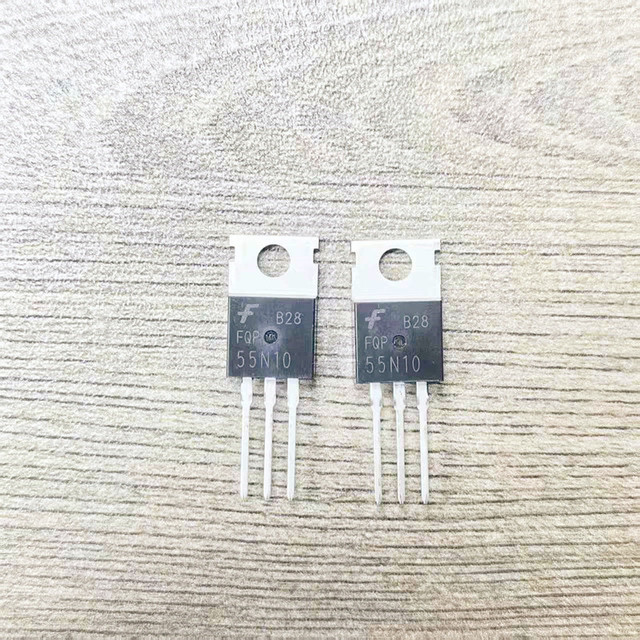 Original MOSFET 55A 100V Direct Insertion TO-220 FQP55N10 55N10