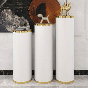 Mobile Contenitore per Ingresso Smart Home, Scarpiera di Lusso Leggero in Metallo, Alta, Verticale e Girevole per Piccoli Appartamenti - Product Image 2