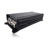 Amplificateur audio numérique pour voiture 4 CH RMS 100W Amplificateur RCA de haut niveau Gamme complète Peak 4000W Classe D Amplificateur de voiture Monobloc