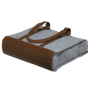 Elegante Bolso pequeño multifuncional, organizador de monedero para mamá, entrenador, oficina, mochila de fieltro Flexible, almacenamiento de viaje, Baño - Product Image 6