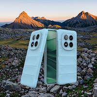 Para Xiaomi Redmi Note 14 Pro 5G antideslizante a prueba de golpes armadura diseño silicona TPU teléfono caso con contraportada
