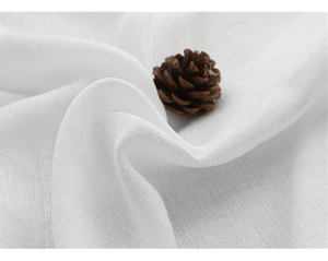 Usine Fournisseur Rideau Tissu <span class=keywords><strong>Lin</strong></span> Style Transparent Sheer Voile Tissu De Rideau Pour Le Salon - Product Image 4