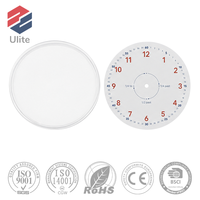 Coque d'horloge murale OEM, moulage par injection personnalisé, mouvement ABS, test de mouvement, usine certifiée ISO9001