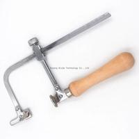 Kit de 12 lames de scie sauteuse en acier pour bricolage, réglables, 32 TPI, à dents moyennes, avec poignée en bois, garantie 3 ans, Skeyo