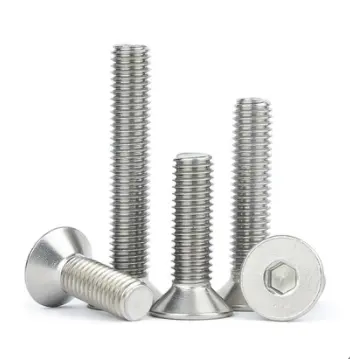 M4*8mm Stainless Steel Ss304 Ss316 Hexagon Socket Countersunk Head Screws