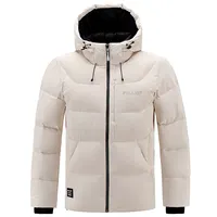 High Quality Custom Thick 800 Fill Power Men's Winter Wear Snow White Duck Down Jacket