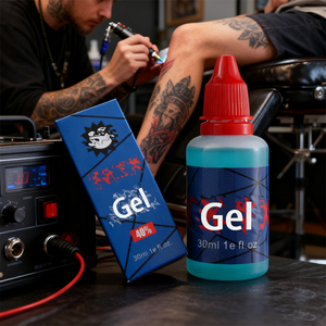 2025 nueva personalización tatuaje Gel práctica piel Microshading máquina tatuaje personalizado tinta Microblading crema Estudio de belleza - Product Image 5