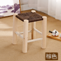 Nouveau tabouret nordique moderne en bois massif