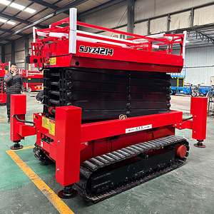 Heavy Duty Scissor Lift điện thủy lực trên không nền tảng cho kho xử lý vật liệu - Product Image 4