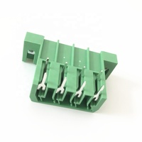 Bloques de terminales enchufables paso de 7,62mm 30A 300V 5EDGKM-7.62 con orejas de brida Phoenix PC 4/ 4-STF-7,62 conector 2/3/4/5/6 PIN