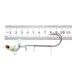 Luminoso 15G 20g 25g 30g 40g 50g 60g 80g 100g 120g 150g 180g Gancho doble <span class=keywords><strong>TenYA</strong></span> Saury Deep Sea Lead Jigs Metal Jigs - Product Image 5