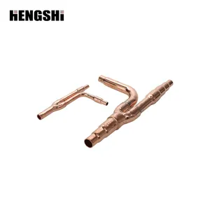 Hengshi Ống Đồng Khớp Nối Điều Hòa Không Khí Ống Y Cho E-52SN HITACHI 102SN 162SN 242SN 302SN Ống Nhánh Làm Lạnh