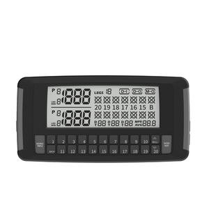 Sistema de Puntuación de Dardos con Panel Blanco y Negro, Plástico ABS, Puntuación Automática, Diseño Simple con Botones, Compacto - Product Image 1