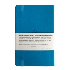Personalizzabile A5 Lay Flat Blue Faux Leather Journal squisita copertina di design Fox con stampa a punti 100gsm con copertina rigida bassa MOQ - Product Image 3
