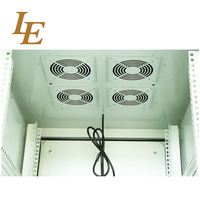 Gabinete de Acero Laminado en Frío SECC con Recubrimiento en Polvo RAL7035SN IEC297-2, Impermeable IP65, para Aire Acondicionado en Exteriores, 42U, en Stock