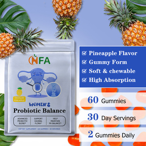 Gummies Probiotiques Équilibre Féminin en Gros pour Femmes avec Poudre de Fruit d'Ananas et Vitamine C pour Soutenir la Flore Vaginale - Gummies à Base de Plantes - Product Image 4