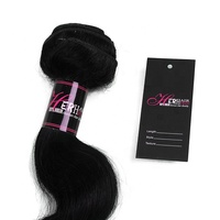 Étiquettes de cheveux personnalisées avec logo échantillon gratuit personnalisé étiquette d'emballage d'enveloppes de perruque d'extension de cheveux bon marché pour faisceaux