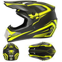 Casques de moto tout-terrain les plus vendus, certifiés ABS DOT, imperméables pour les passionnés de motocross, fabriqués en Chine