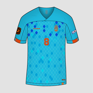 HOSTARON Vente en gros de maillots de football pour adultes, impression personnalisée, manches courtes, maillots de football pour hommes, respirants, maillots d'équipe de football - Product Image 3