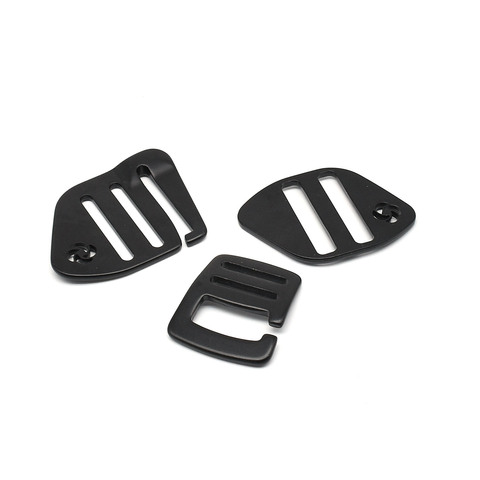 Recycled Luggage Hardware Adjustable 25mm Metal Accessories  G Hook Webbing Strap Buckle