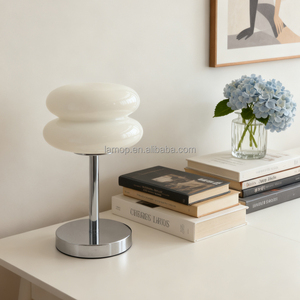 <span class=keywords><strong>Lampada</strong></span> da Tavolo Creativa Ispirata allo Stile Vintage, Stile Crema, Atmosfera Influenced, Perfetta Come <span class=keywords><strong>Lampada</strong></span> da Comodino e Luce Notturna per la Casa - Product Image 3