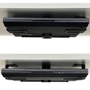 Support pour ordinateur portable noir sous le support pour ordinateur portable Unbder support de Table pour ordinateur portable en métal sous le support de stockage de bureau - Product Image 3