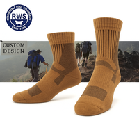 Chaussettes antidérapantes en laine mérinos personnalisées, chaudes, confortables, adaptées au sport, chaussettes en laine respirantes