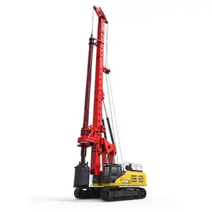 Máquina de perfuração rotativa da marca superior sr155 piling máquina para argila