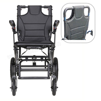 Fauteuils roulants pliants ultralégers Fauteuil roulant manuel Silla de Ruedas pour voyage