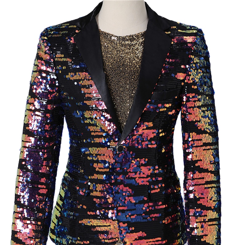 Colorful Sequin Costume