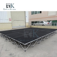 Choir Riser 4x4ft Aluminium Spider Stage Deck TUV Certificate Portable Stage Event Equipment
