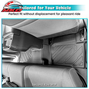 Tapis de sol TPE toutes saisons pour Toyota Tacoma Crew Cab 2024-2026, ensemble de remplacement de tapis de protection - Product Image 5