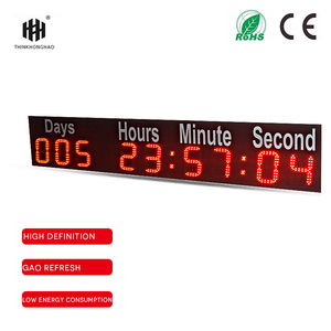 หน้าจอ <span class=keywords><strong>LED</strong></span> 6นิ้วตัวจับเวลานับถอยหลังไฟ <span class=keywords><strong>LED</strong></span> ดิจิตอลติดผนังคุณภาพสูง - Product Image 6