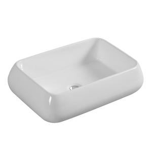 Cuvette de lavage <span class=keywords><strong>des</strong></span> mains de couleur blanche mate Rectangle haute température pour <span class=keywords><strong>toilettes</strong></span> publiques <span class=keywords><strong>au</strong></span>-<span class=keywords><strong>dessus</strong></span> du lavabo de salle de bain - Product Image 5
